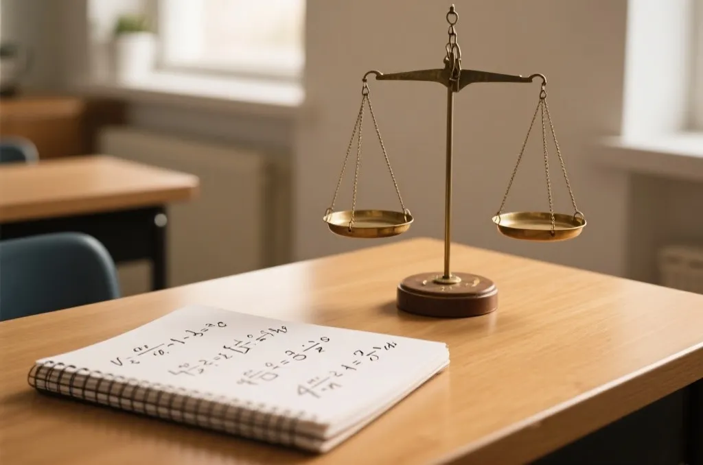数学公式与平衡天平分析